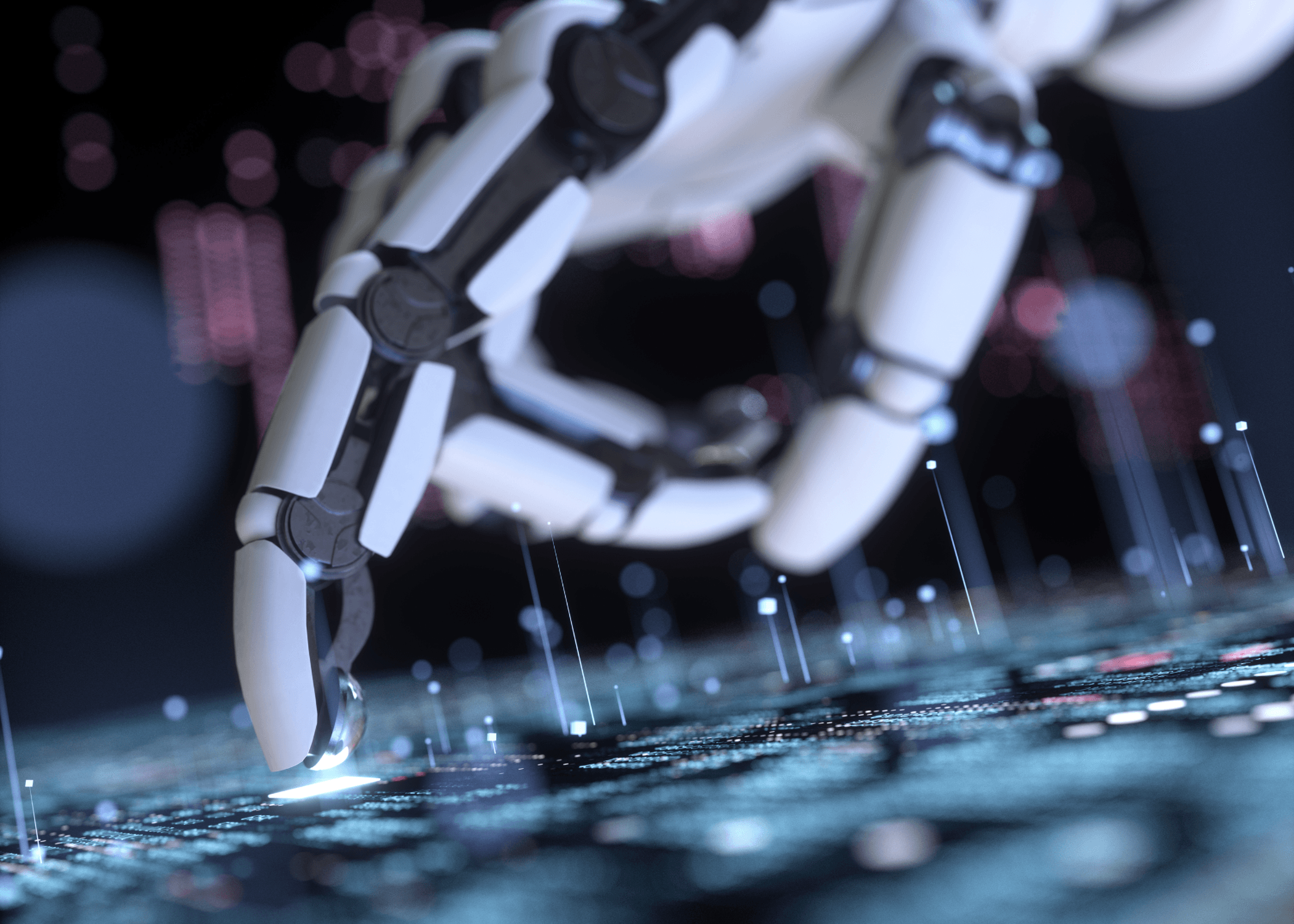 Artificial Intelligence reshaping human behavior - concept design inspired by Google DeepMind CEO Demis Hassabis